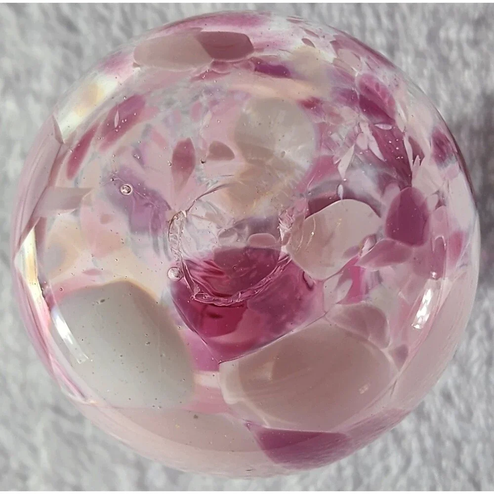 Blown Glass Vase, Home Decor, Collectible, Display Art, Colorful Display, Accent